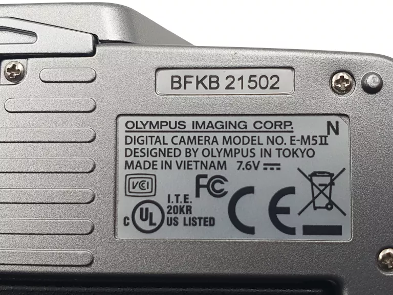 APARAT CYFROWY OLYMPUS OM-D E-M5 II BODY PRZEBIEG 1825! SUPER STAN!