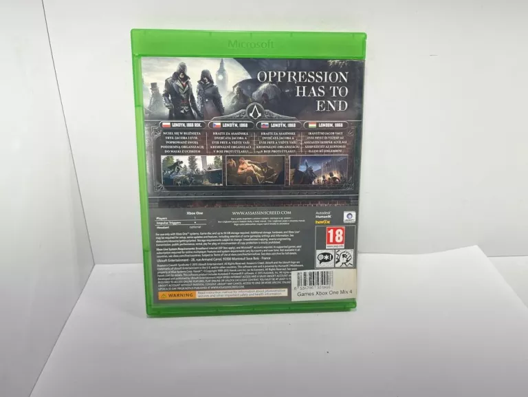 GRA NA XBOX ONE ASSASSIN CREED SYNDICATE