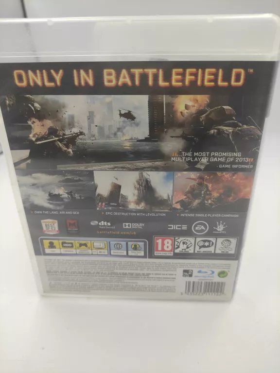 GRA PUDEŁKOWA NA KONSOLE SONY PLAYSTATION 3 PS3: BATTLEFIELD 4