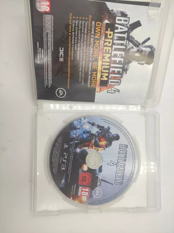 GRA PUDEŁKOWA NA KONSOLE SONY PLAYSTATION 3 PS3: BATTLEFIELD 4
