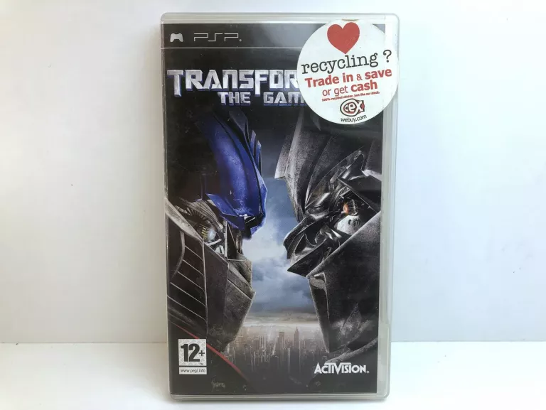 GRA PSP TRANSFORMERS THE GAME