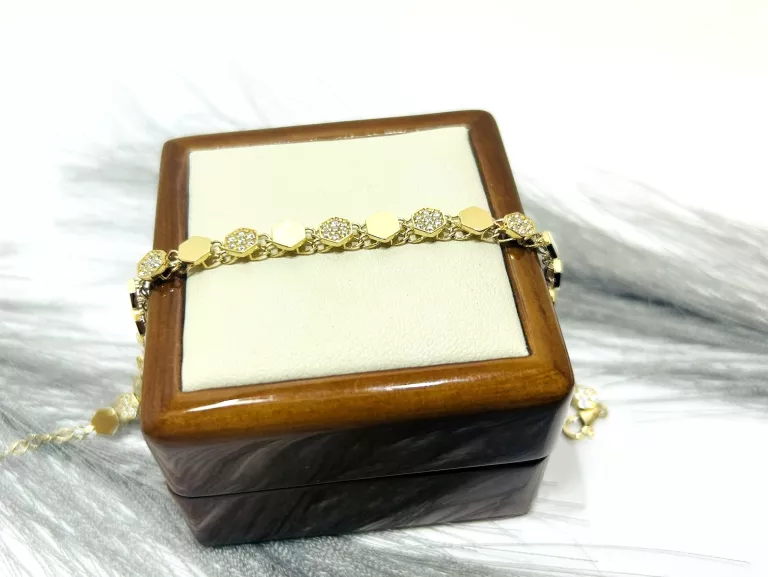 piekna-zlota-bransoletka-z-cyrkoniami-19cm-pr585-rodzaj-2205-2