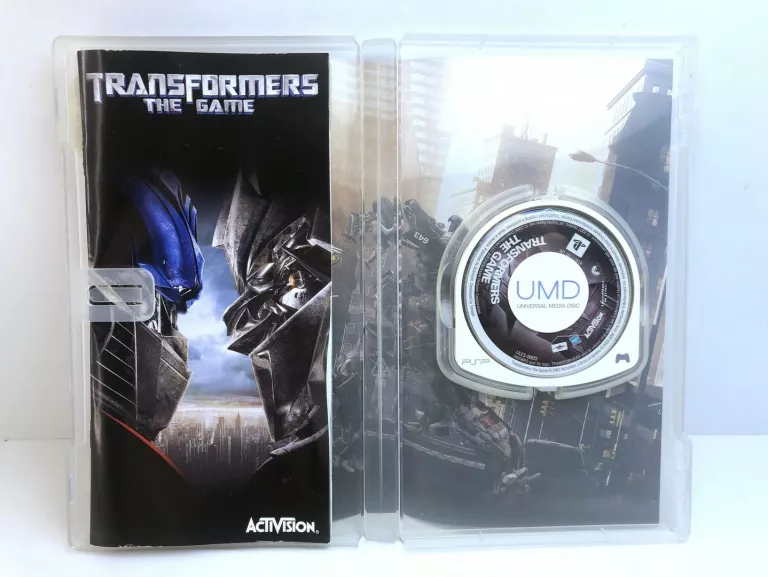 GRA PSP TRANSFORMERS THE GAME