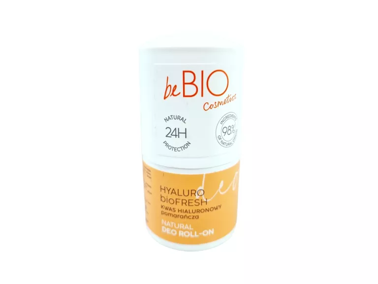 BEBIO NATURALNY DEZODORANT DEO ROLL-ON HIALURONOWY POMARAŃCZA 50ML