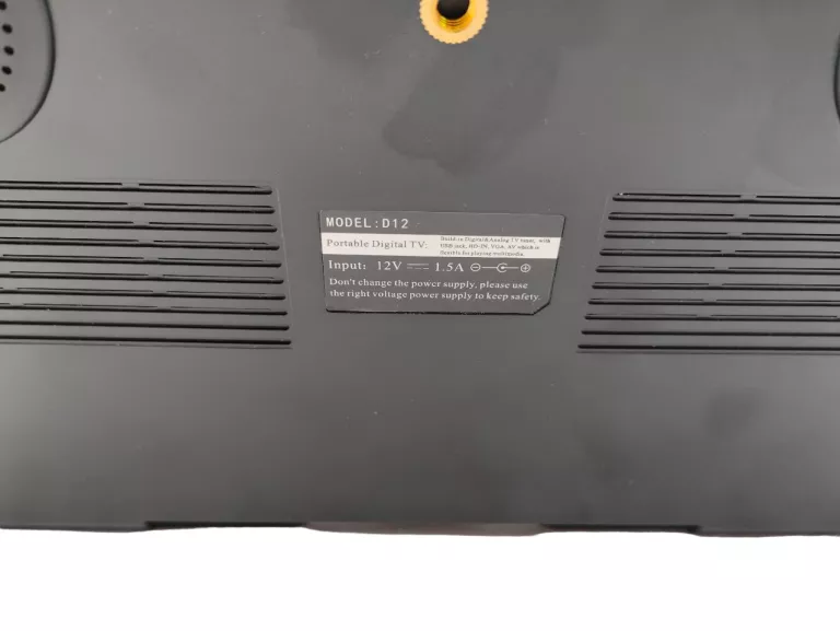 TELEWIZOR TURYSTYCZNY LED NVOX DVB12T 11,6"