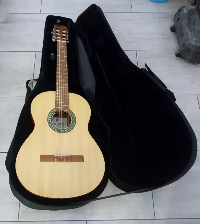 GITARA KLASYCZNA ALHAMBRA LAQUANT Z FUTERAŁEM EP PC-2