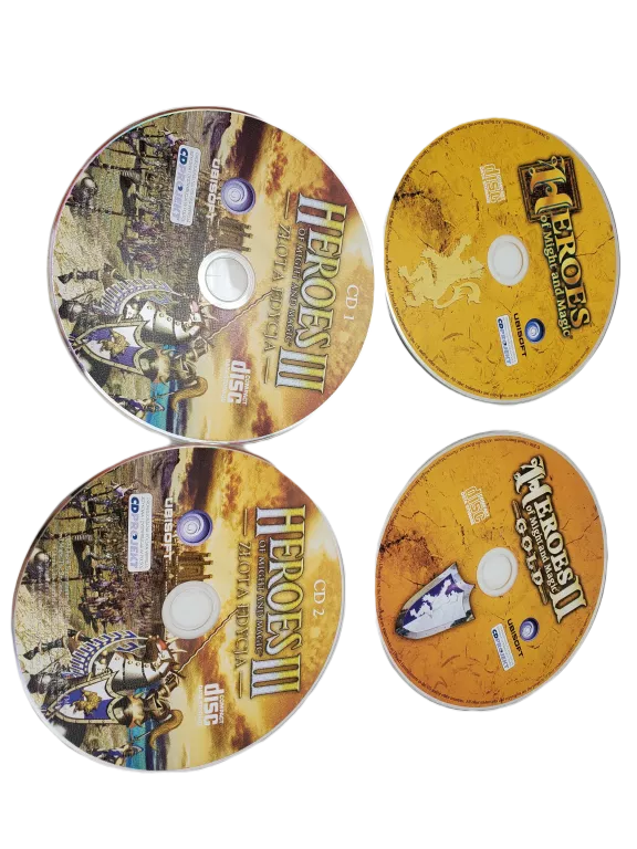 SAGA HEROES 1 2 3 I II III OF MIGHT AND MAGIC ZŁOTA EDYCJA PL