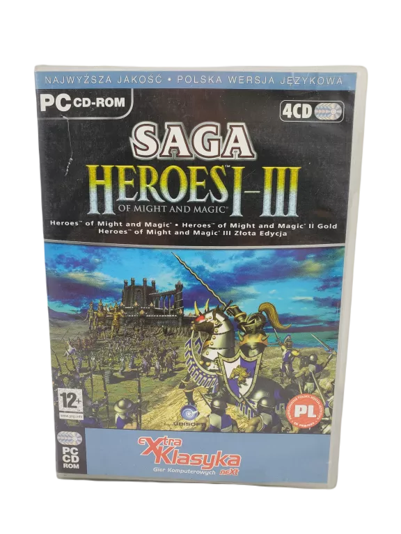 SAGA HEROES 1 2 3 I II III OF MIGHT AND MAGIC ZŁOTA EDYCJA PL