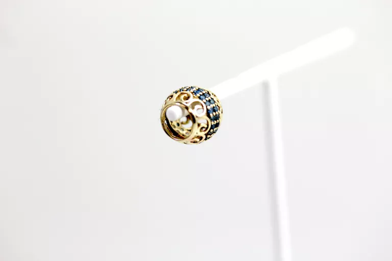 ZŁOTA ZAWIESZKA DO BRANSOLETKI CHARMS 585 1,03G