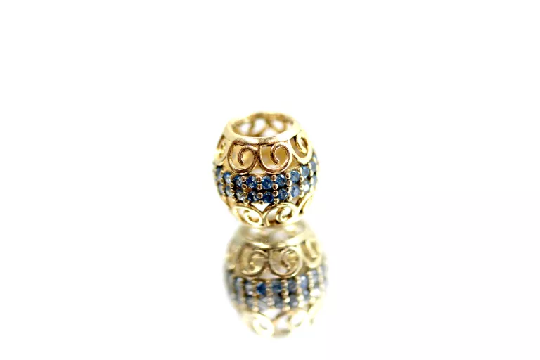 ZŁOTA ZAWIESZKA DO BRANSOLETKI CHARMS 585 1,03G