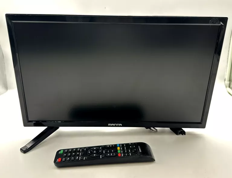 TELEWIZOR MANTA 19LHN99L 19" HD PILOT (BEZ NOGI, USZKODZONE WEJŚCIE)