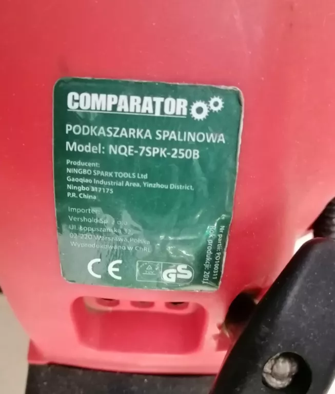 PODKASZARKA SPALINOWA COMPARATOR NQE-7SPK-252