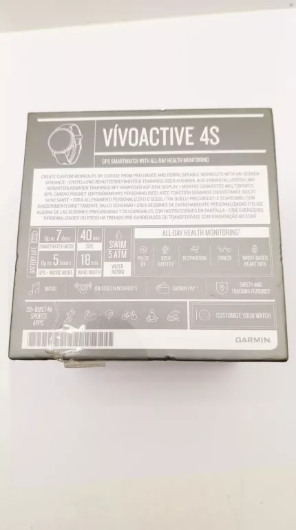 ZEGAREK SPORTOWY GARMIN VÍVOACTIVE 4S 40MM