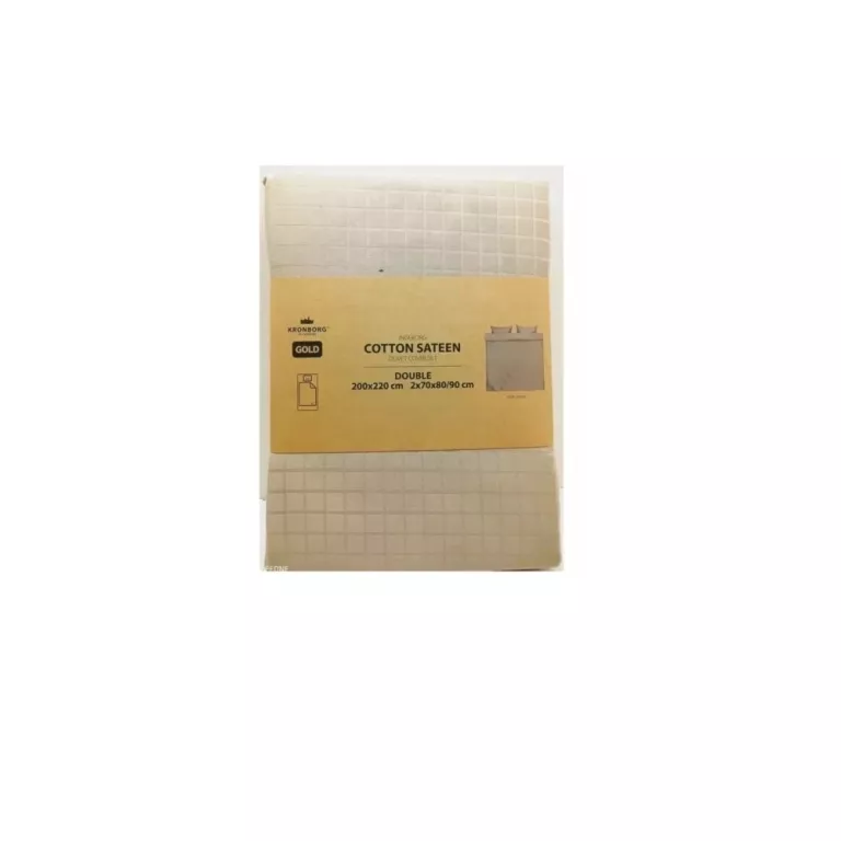 POŚCIEL KRONBORG GOLD COTTON SATEEN DOUBLE 200X220CM