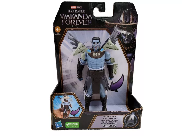 HASBRO MARVEL STUDIOS BLACK PANTHER WAKANDA FOREVER ATTUMA F5928