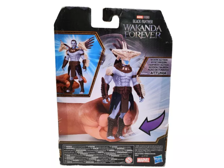 HASBRO MARVEL STUDIOS BLACK PANTHER WAKANDA FOREVER ATTUMA F5928