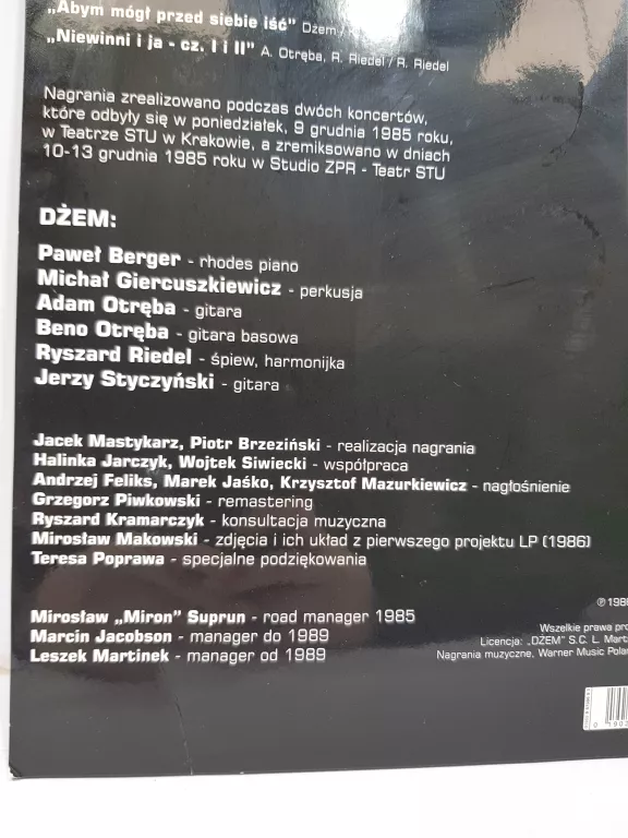 DŻEM ABSOLUTELY LIVE 1986 LP WINYL