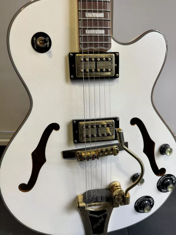 EPIPHONE EMPEROR SWINGSTER ROYALE PEARL WHITE