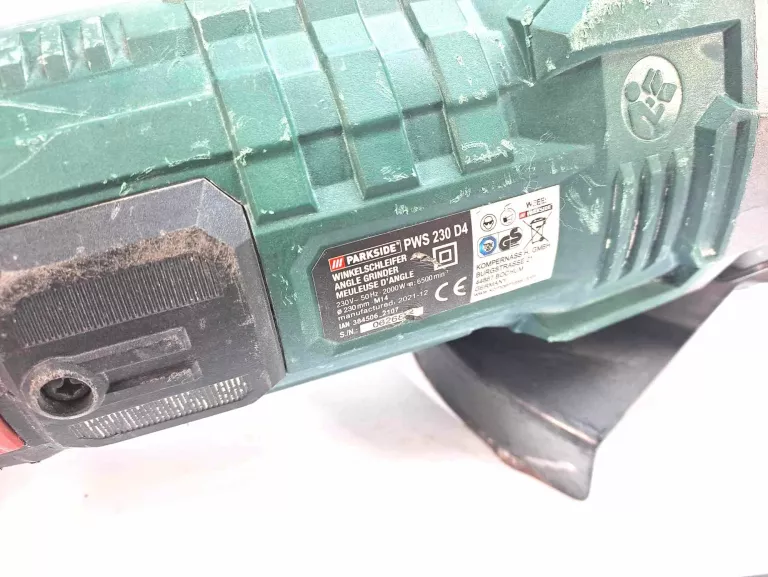 SZLIFIERKA KĄTOWA DUŻA PARKSIDE PWS 230 D4