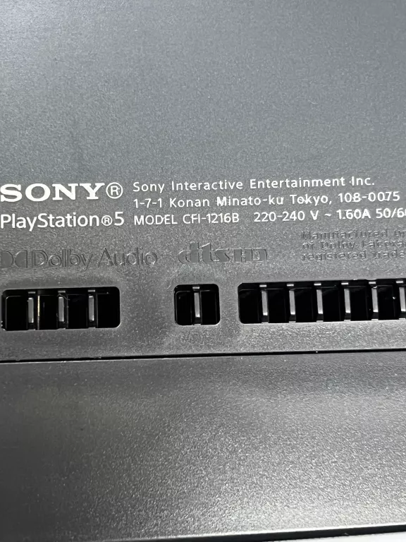 KONSOLA PS5 / DIGITAL EDITION / MODEL: CFI-1216B / PUD / EAN: 711719424994