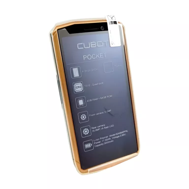 SMARTFON CUBOT POCKET 4 GB / 64 GB 4G (LTE) CZARNY