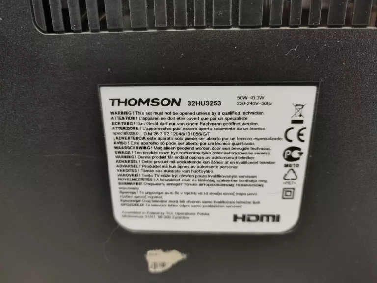 TELEWIZOR THOMSON 32HU3253