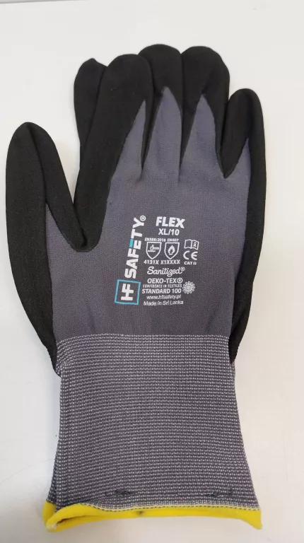 RĘKAWICE HF-SAFETY FLEX ROZMIAR 10 - XL 1 PAR