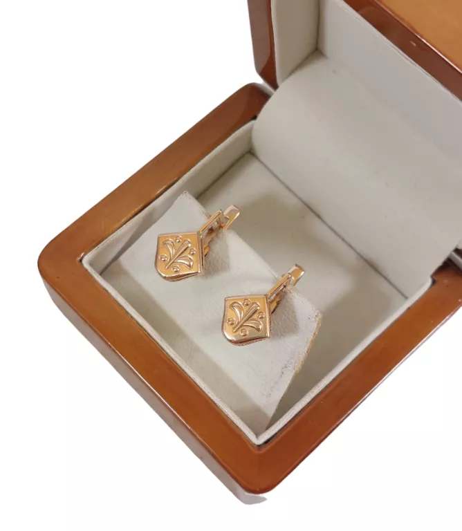 ZŁOTE KOLCZYKI PR585 3,92G 1,4CM