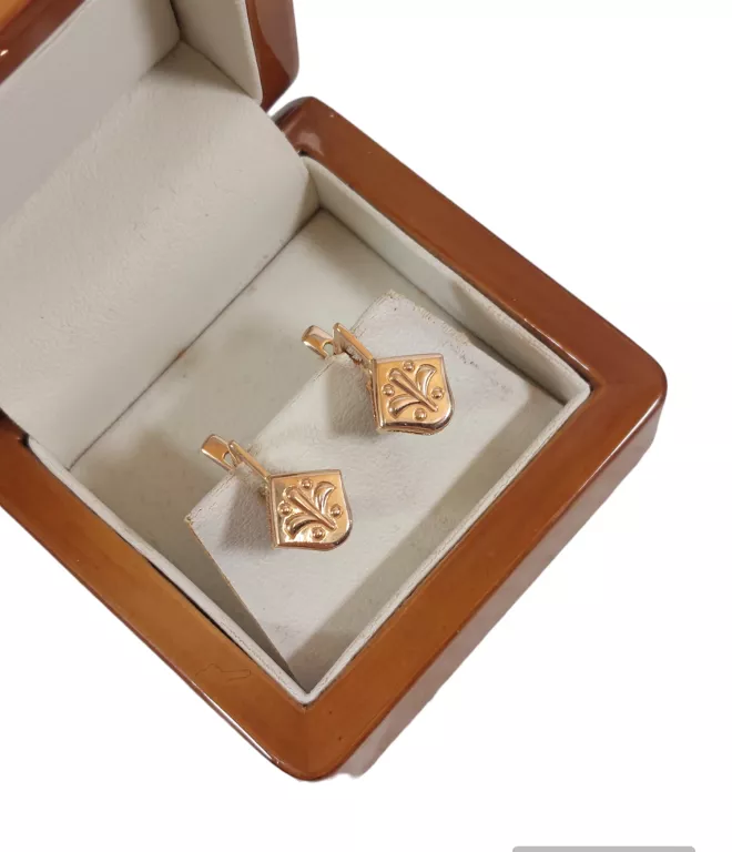 ZŁOTE KOLCZYKI PR585 3,92G 1,4CM