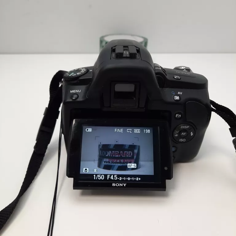 APARAT CYFROWY SONY ALFA 390 DSLR-A390