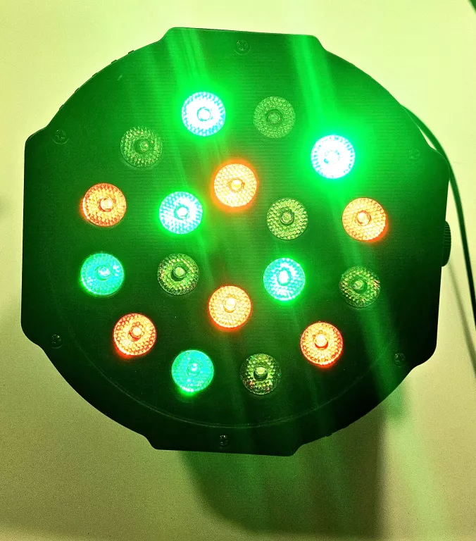 REFLEKTOR DYSKOTEKOWY LED VAKOSS LD-X195 KOMPLET 2 SZTUKI