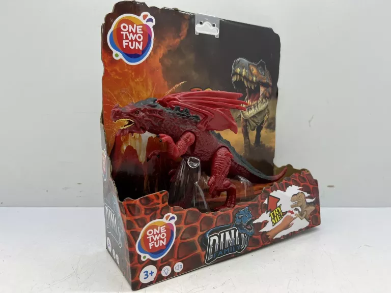 ZABAWKA ONE TWO FUN DINO FAMILY SMOK
