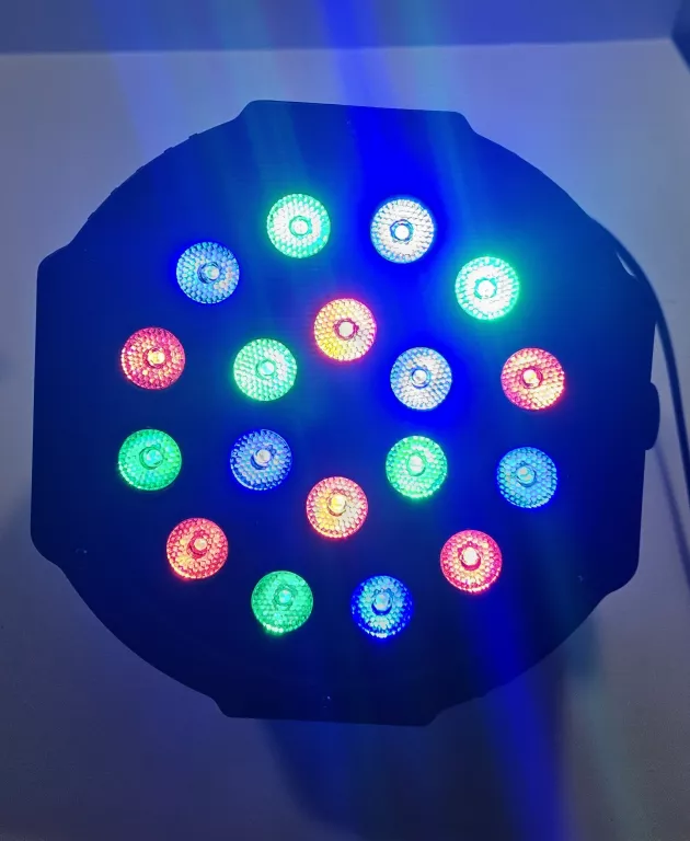 REFLEKTOR DYSKOTEKOWY LED VAKOSS LD-X195 KOMPLET 2 SZTUKI