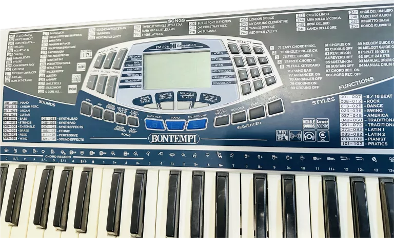 KEYBOARD ORAGANY BONTEMPI PM 694 + ZASILACZ