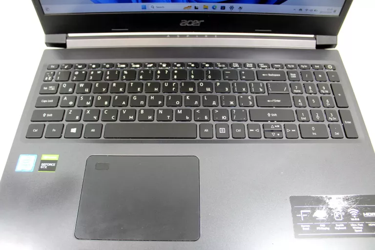 LAPTOP ACER ASPIRE 7 I5-9300H 16GB/475GB GTX1650