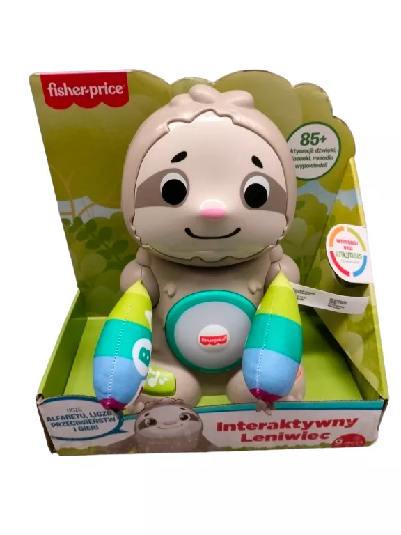 FISHER-PRICE LENIWIEC INTERAKTYWNY GHY92