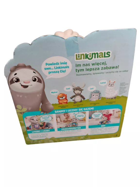 FISHER-PRICE LENIWIEC INTERAKTYWNY GHY92