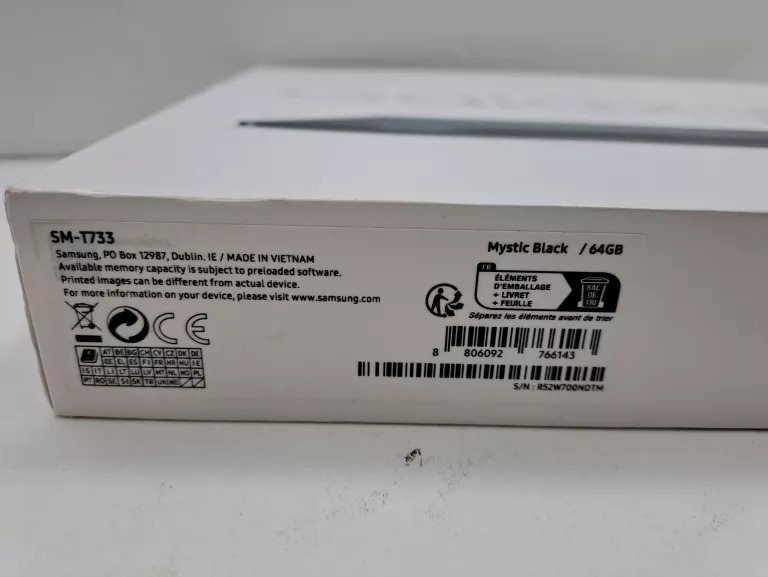 TABLET SAMSUNG GALAXY TAB S7 FE 4GB/64GB