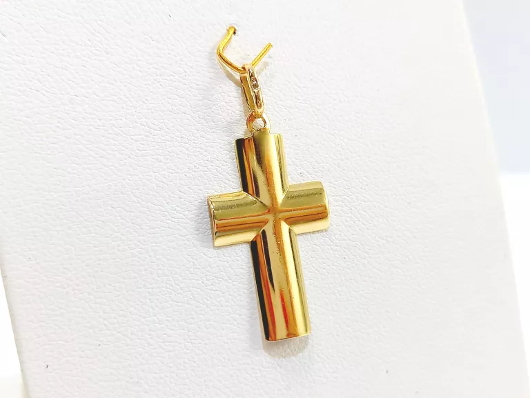 ZŁOTA ZAWIESZKA KRZYŻ 585 1,25 G