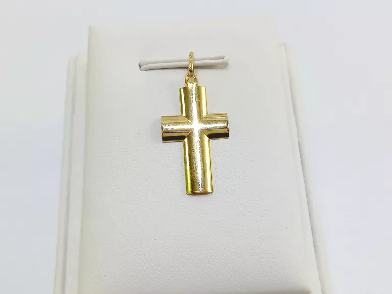 ZŁOTA ZAWIESZKA KRZYŻ 585 1,25 G
