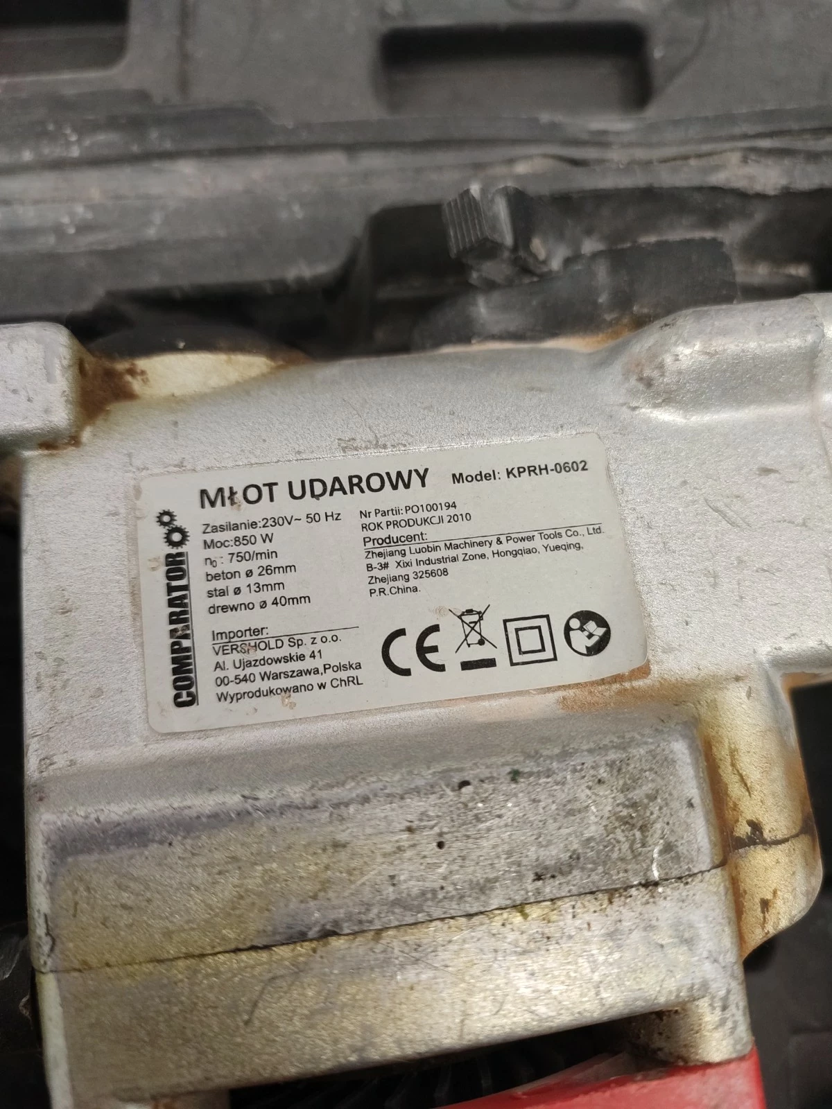 mlot-udarowy-comparator-850w-kprh-0602-predkosc-obrotowa-750