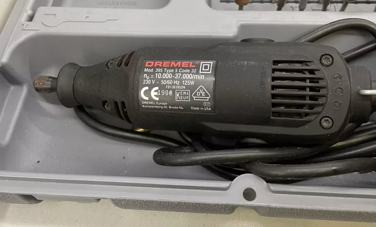 MINI SZLIFIERKA DREMEL 395 + KOŃCÓWKI