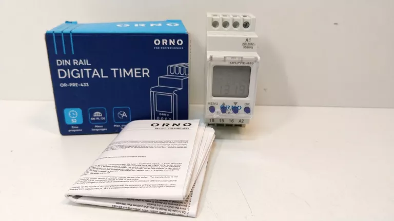 PROGRAMATOR CZASOWY ORNO OR-PRE-433