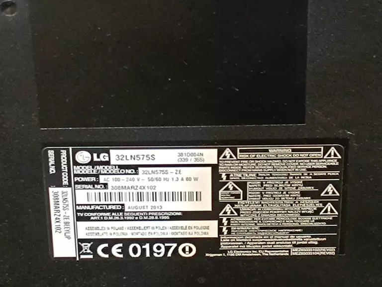 TELEWIZOR LG 32LN575S 32" FULL HD
