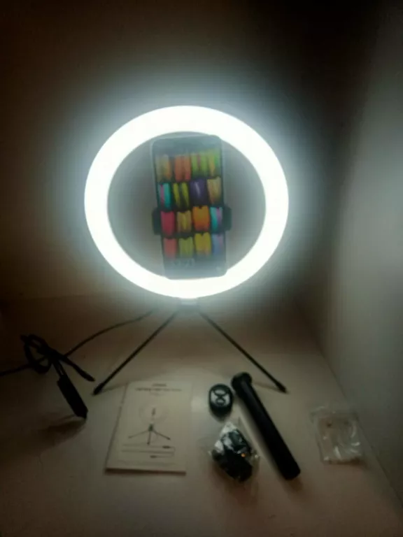 LAMPA PIERŚCIENIOWA LIFEBEE LED RING LIGHT