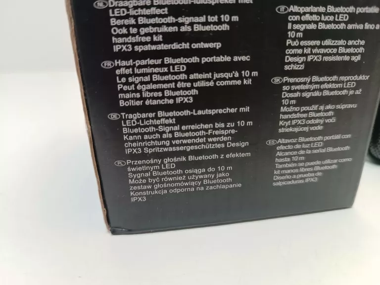 GŁOŚNIK MAXXTER ACT-SPK-BT-LED1