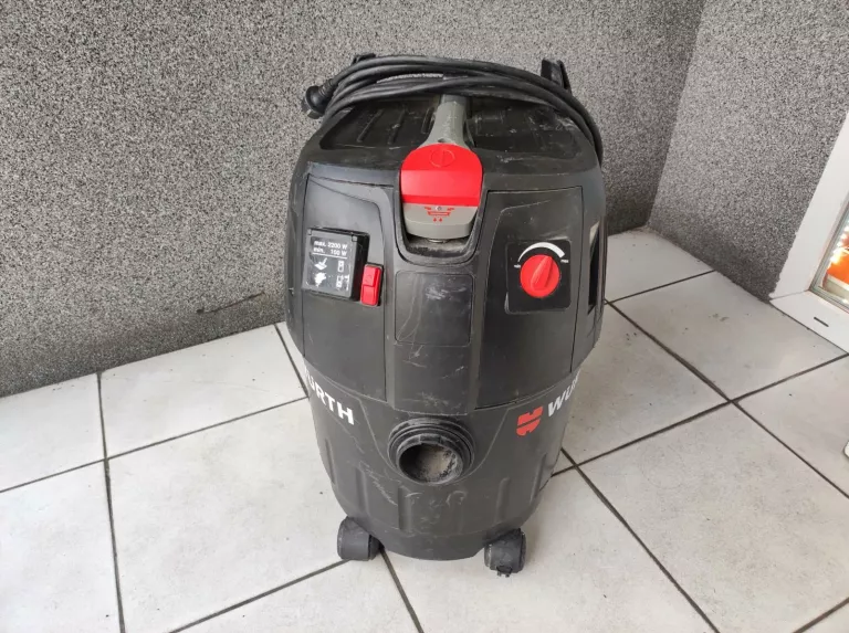 ODKURZACZ PRZEMYSŁOWY WURTH ISS 35-S AUTOMATIC + WĄŻ