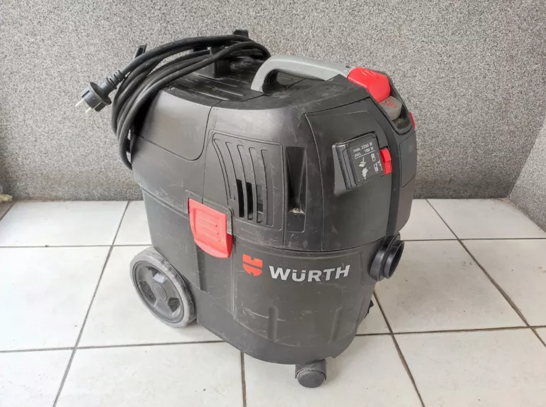 ODKURZACZ PRZEMYSŁOWY WURTH ISS 35-S AUTOMATIC + WĄŻ