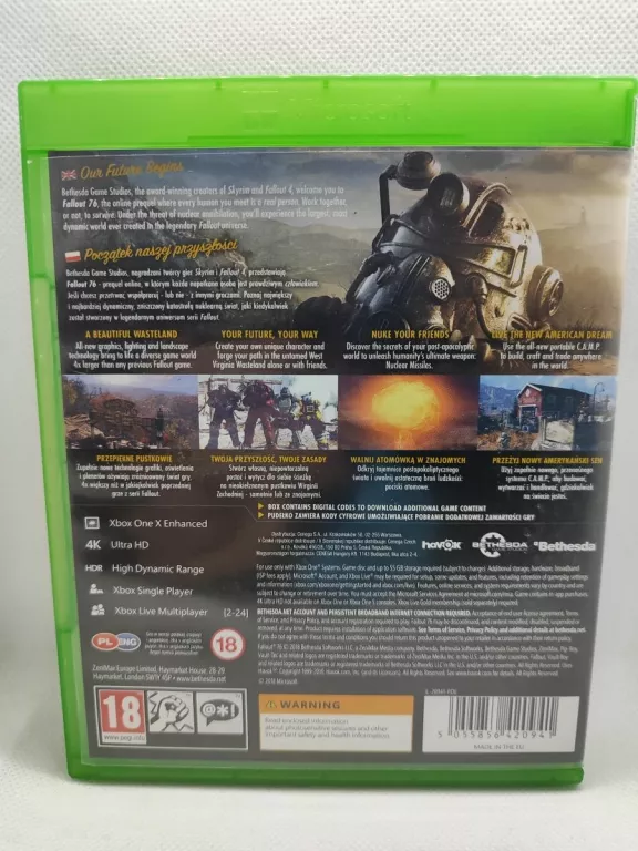 GRA XBOX ONE FALLOUT 76