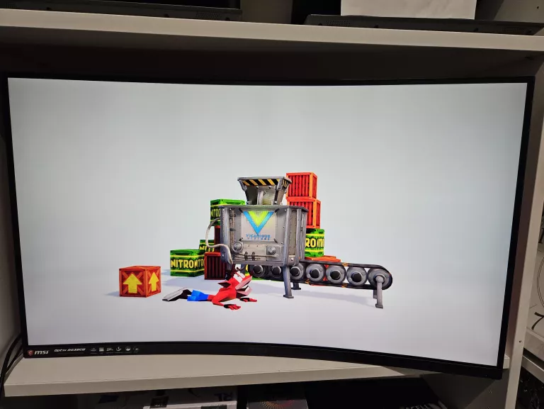 MONITOR MSI OPTIX AG32CQ CURVED KOMPLET 32 CALE